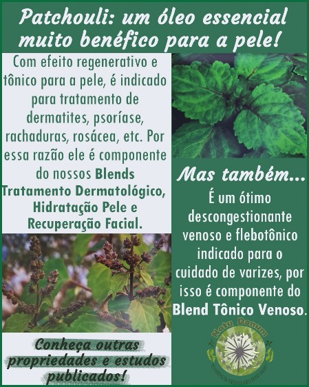 Óleo essencial de Patchouli