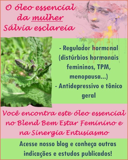 Blog Óleo essencial de Sálvia esclareia