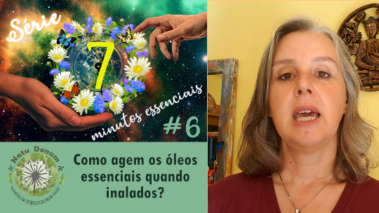 Como agem os óleos essenciais quando inalados?