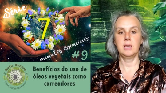 Beneficios do uso de óleos vegetais como carreadores