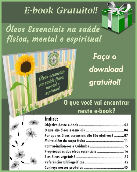 E-book óleos essenciais